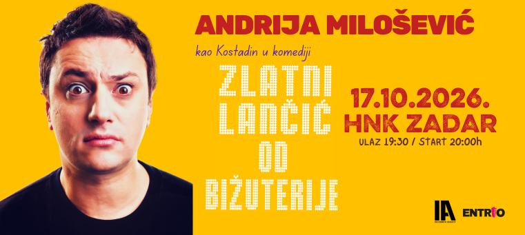 ZADAR - Andrija Milošević: Zlatni lančić od bižuterije