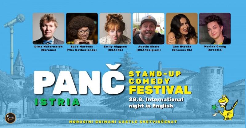 PANČ stand up festival Istria - International night in English