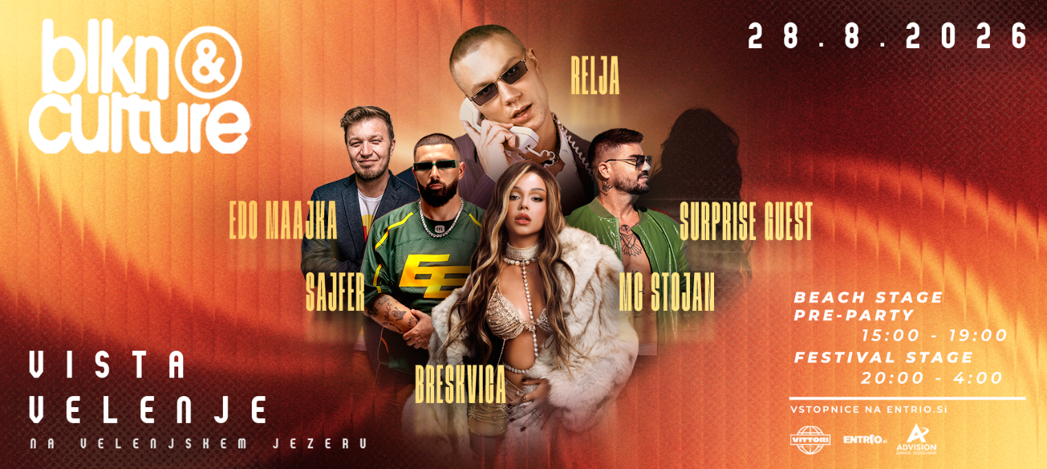 BLKN&CULTURE FESTIVAL - VISTA VELENJE (OB VELENJSKEM JEZERU)
