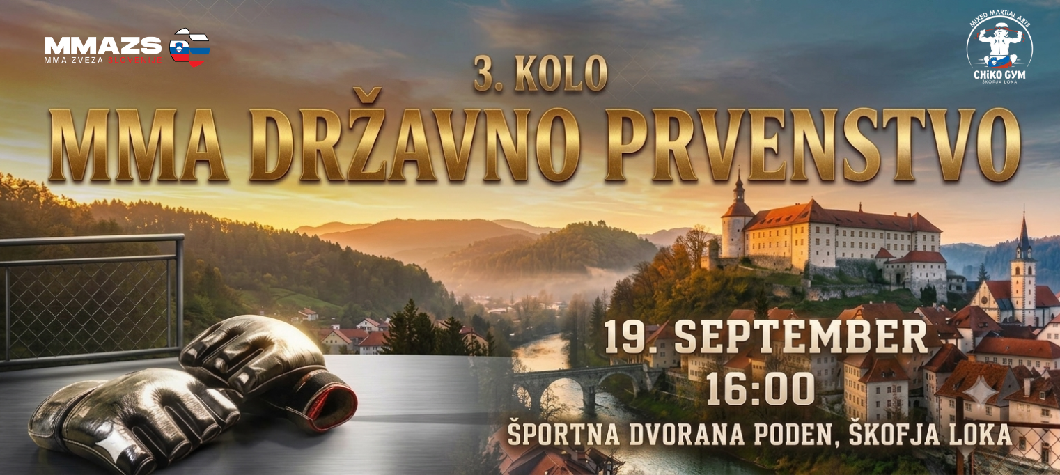 MMA DRŽAVNO PRVENSTVO, 3. KOLO