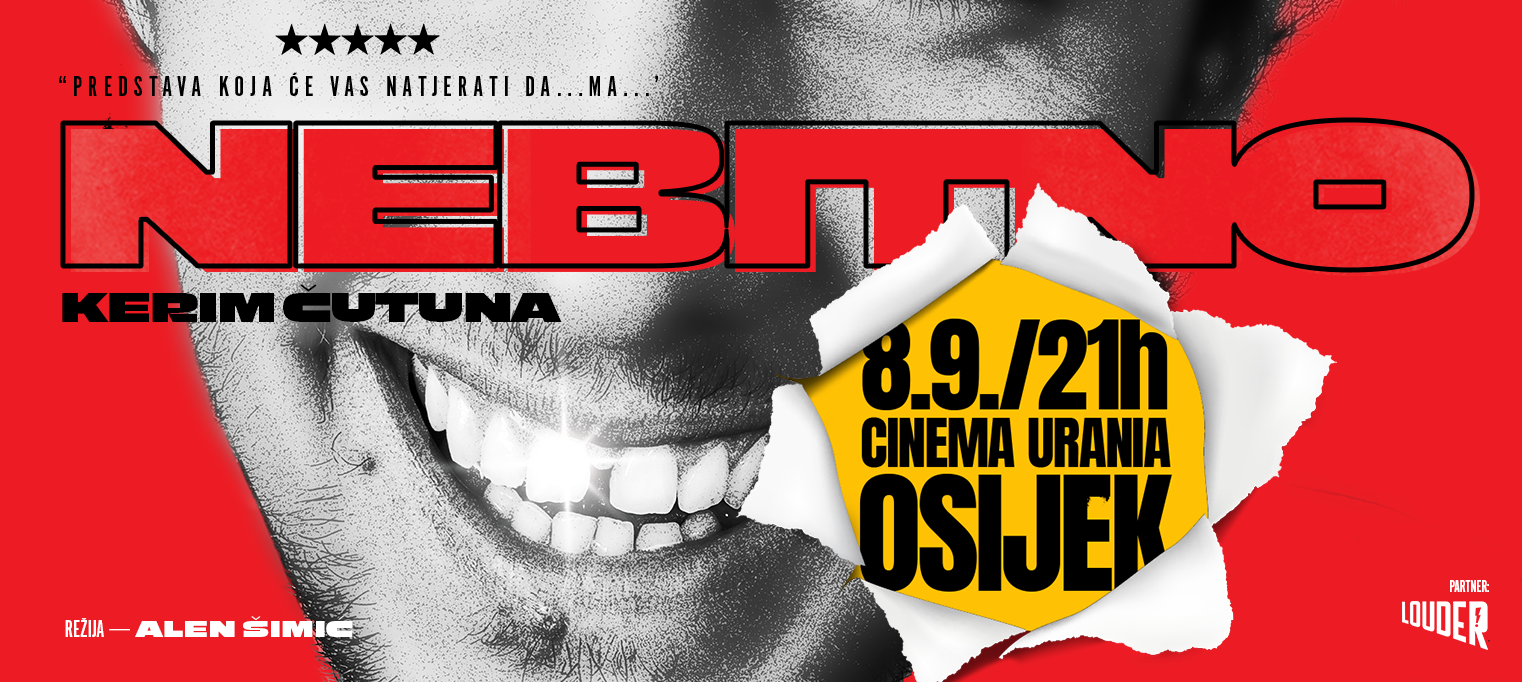 OSIJEK - KERIM ČUTUNA "NEBITNO" @ KINO URANIA OSIJEK